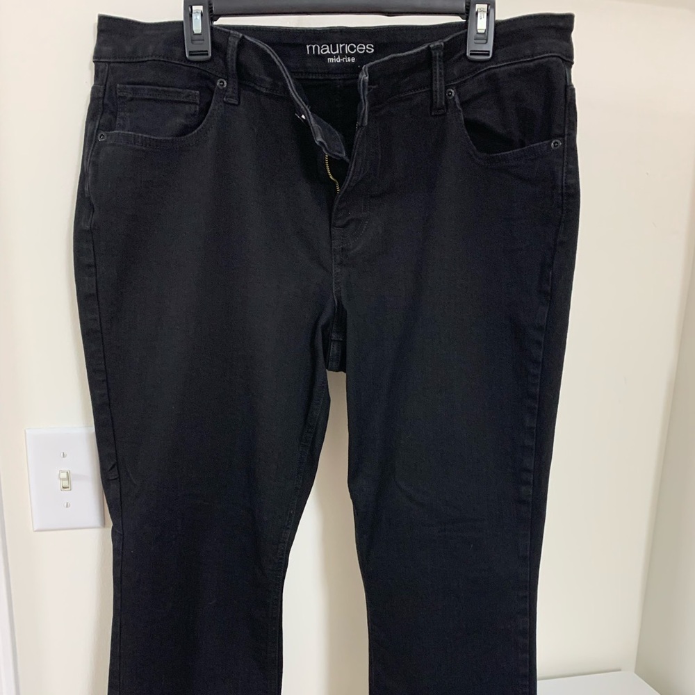 Women’s black jeans from Maurice’s